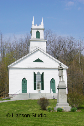 Stoddard, NH - Congregational Church and Monument